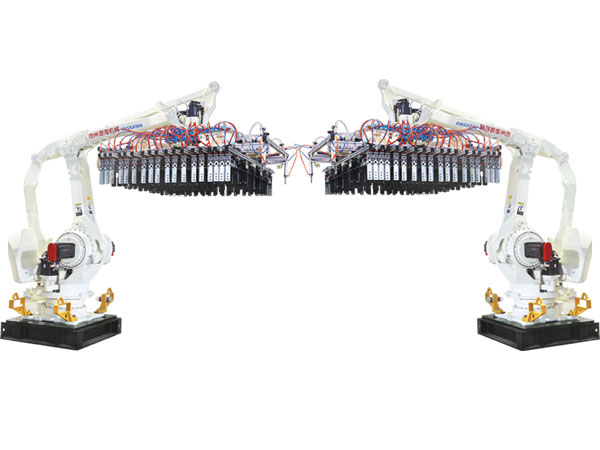 工業機器人自動切碼翻系統. 工業機器人自動切碼翻系統.